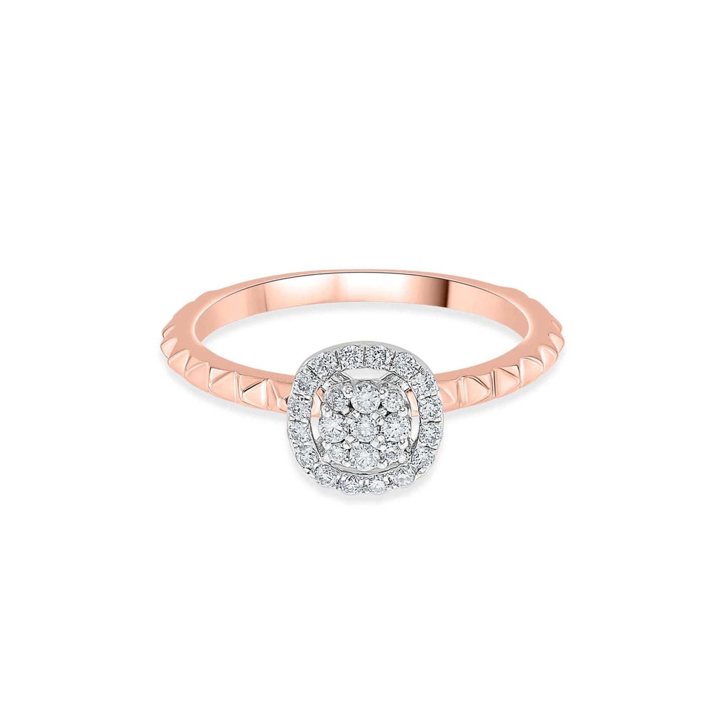 Soiree Stellar Eclipse Diamond Ring - Zen Diamond India