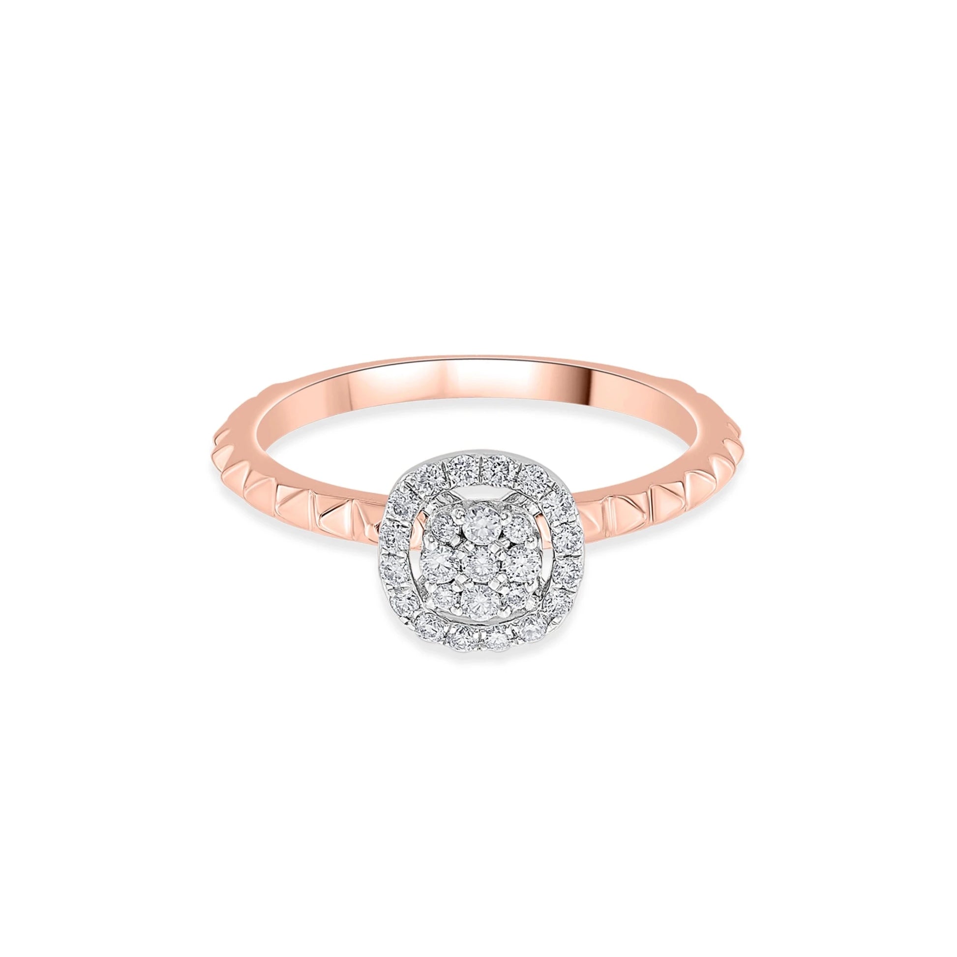 Soiree Stellar Eclipse Diamond Ring - Zen Diamond India