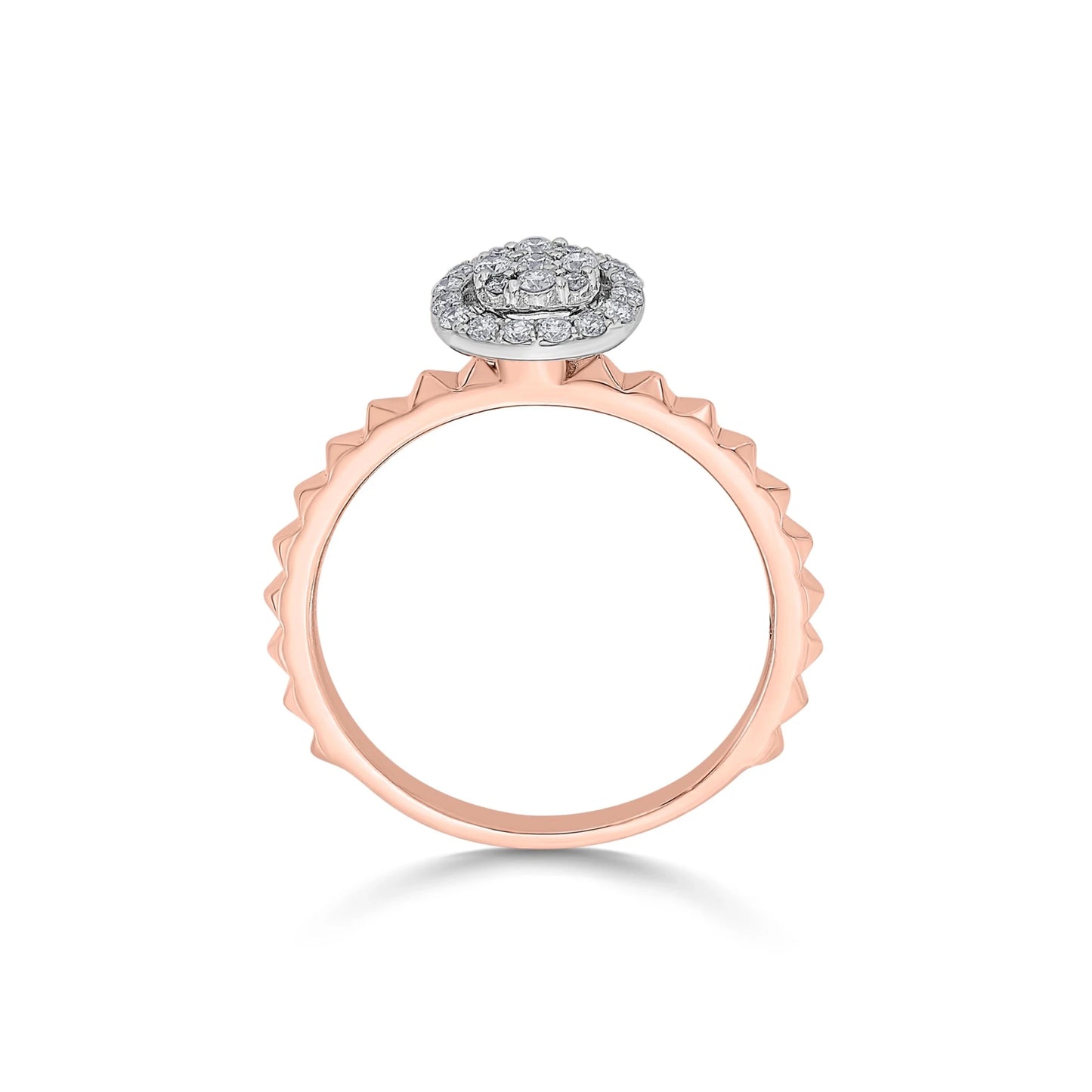 Soiree Stellar Eclipse Diamond Ring - Zen Diamond India