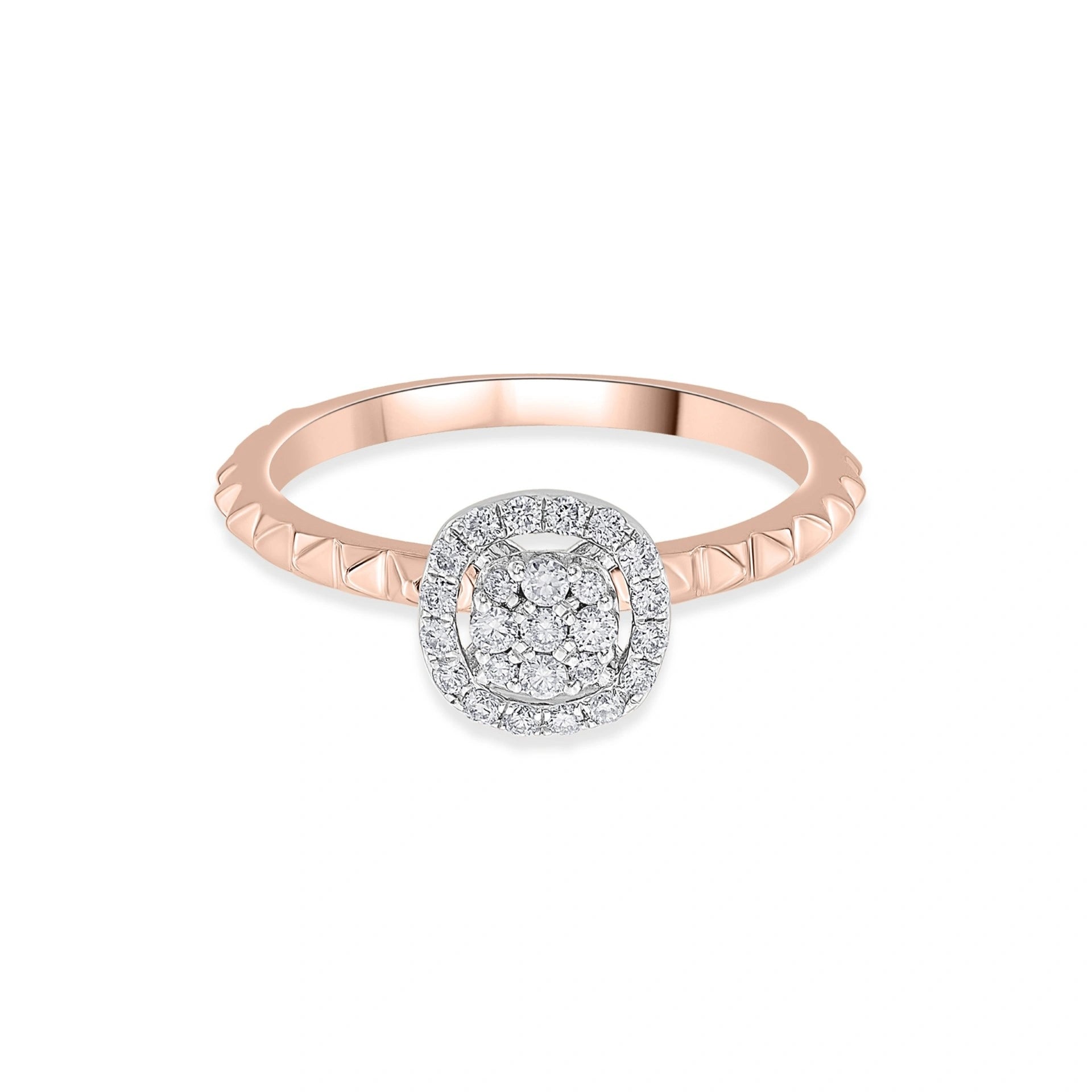 Soiree Stellar Eclipse Diamond Ring - Zen Diamond India