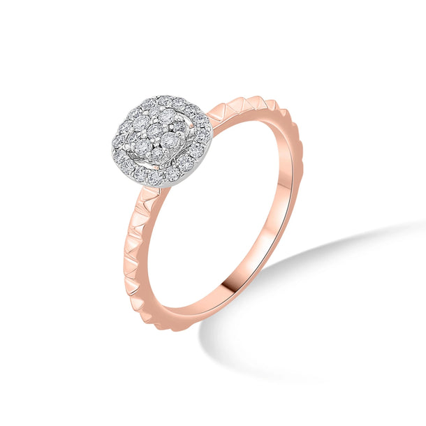 Soiree Stellar Eclipse Diamond Ring - Zen Diamond India