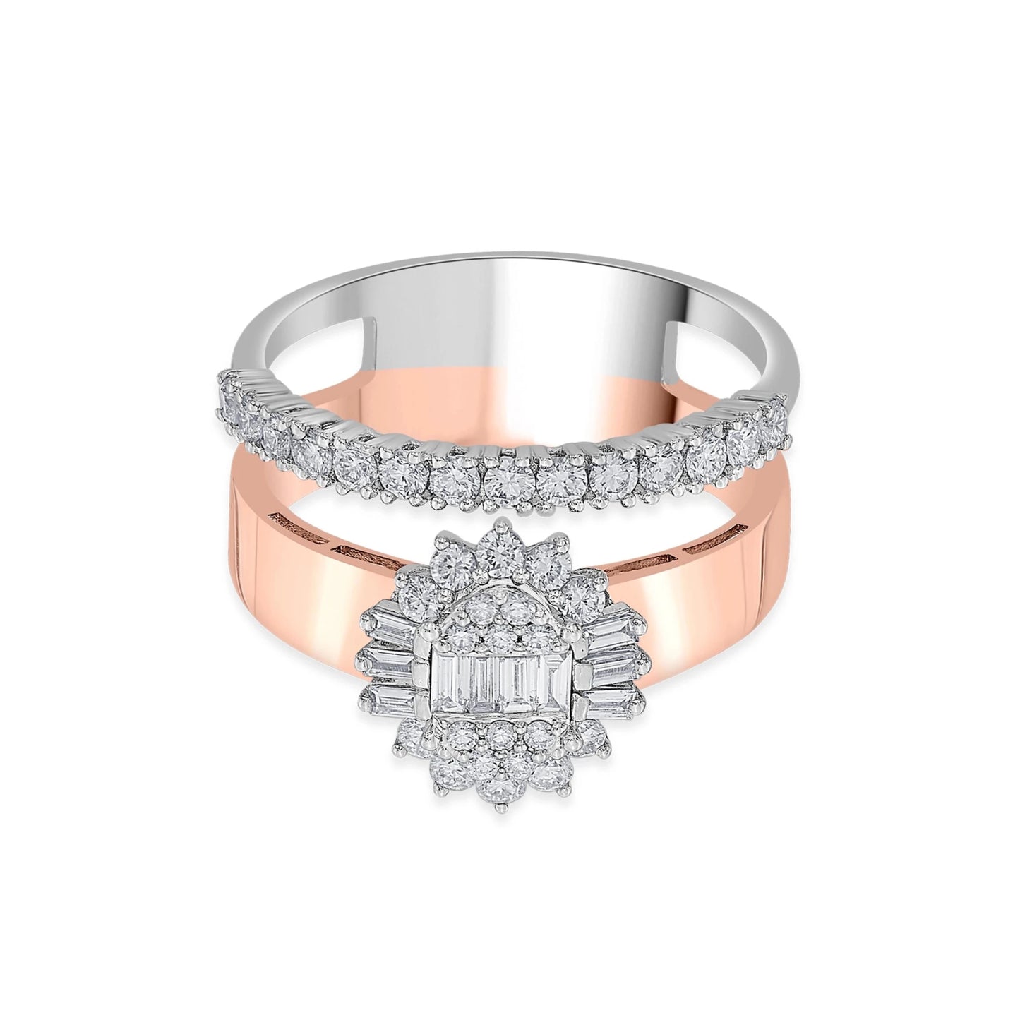 Soiree Fierce Flame Majesty Ring - Zen Diamond India
