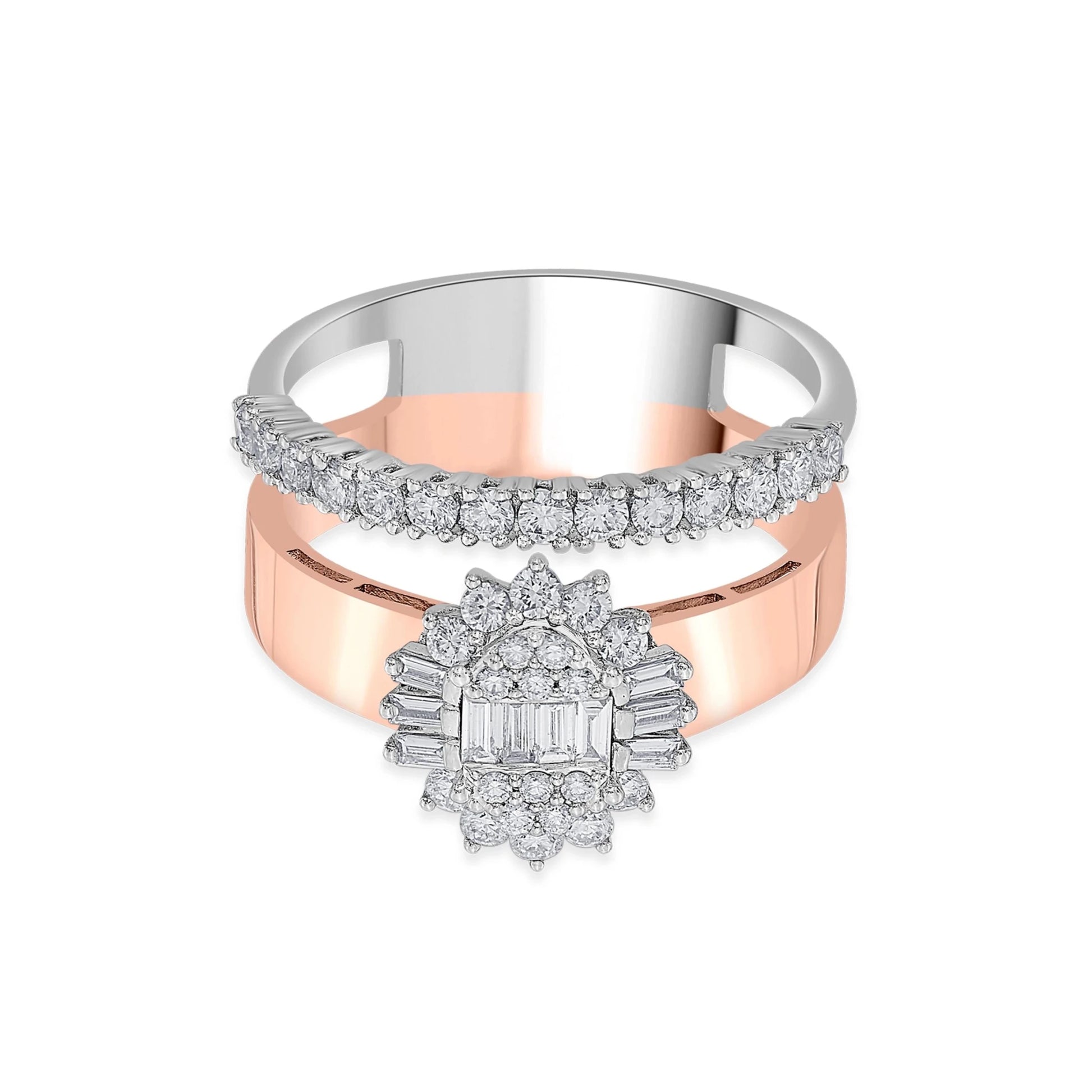 Soiree Fierce Flame Majesty Ring - Zen Diamond India