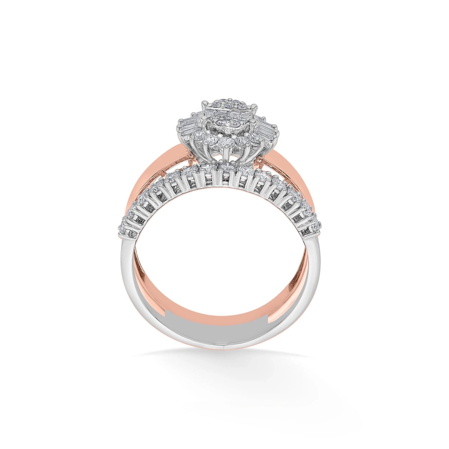Soiree Fierce Flame Majesty Ring - Zen Diamond India