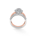 Soiree Fierce Flame Majesty Ring - Zen Diamond India