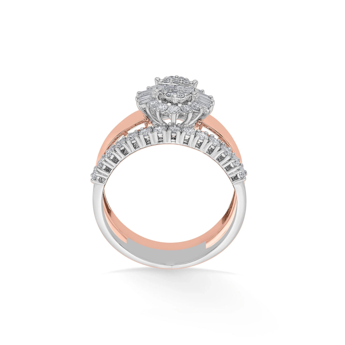 Soiree Fierce Flame Majesty Ring - Zen Diamond India