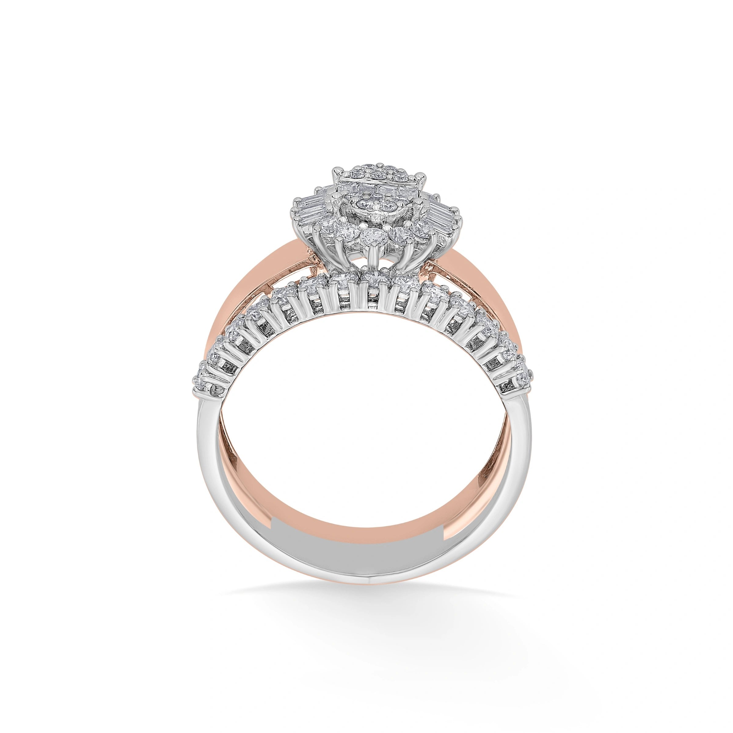 Soiree Fierce Flame Majesty Ring - Zen Diamond India