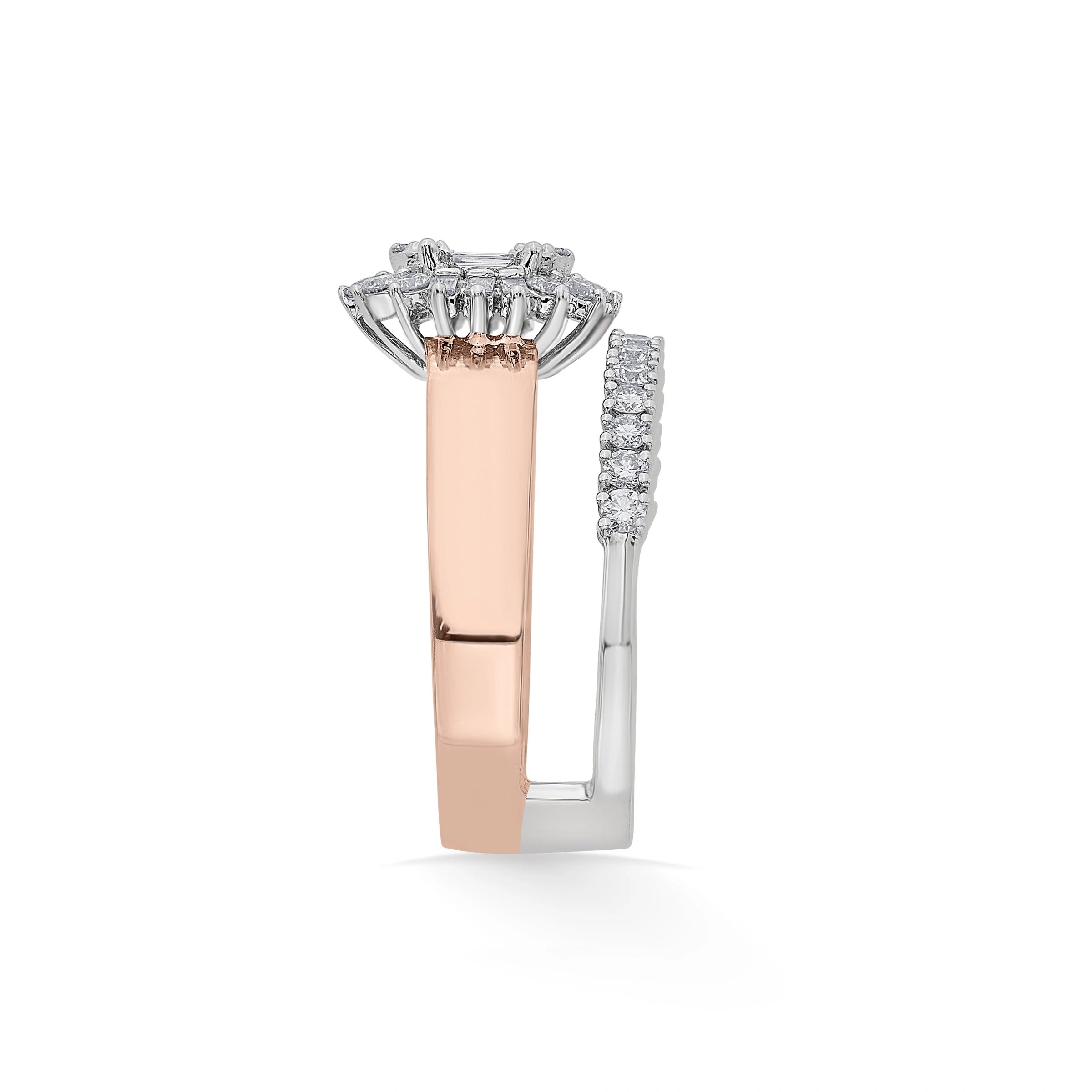 Soiree Fierce Flame Majesty Ring - Zen Diamond India