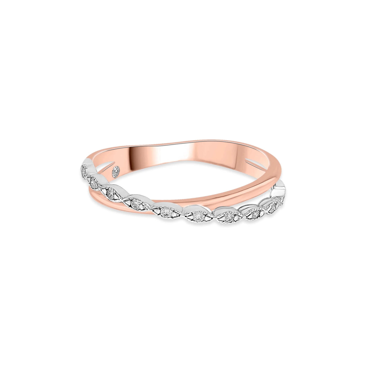 Soiree Petal Whisper Ring - Zen Diamond India