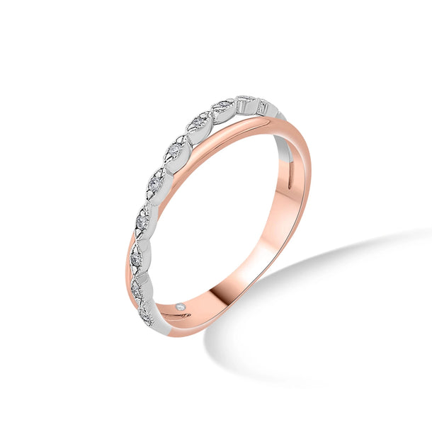 Soiree Petal Whisper Ring - Zen Diamond India