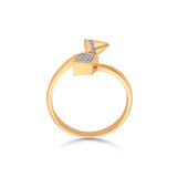 Soiree Twist of Dazzle Ring - Zen Diamond India