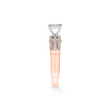 Enchante Royal Diamond Double - Pave Ring - Zen Diamond India