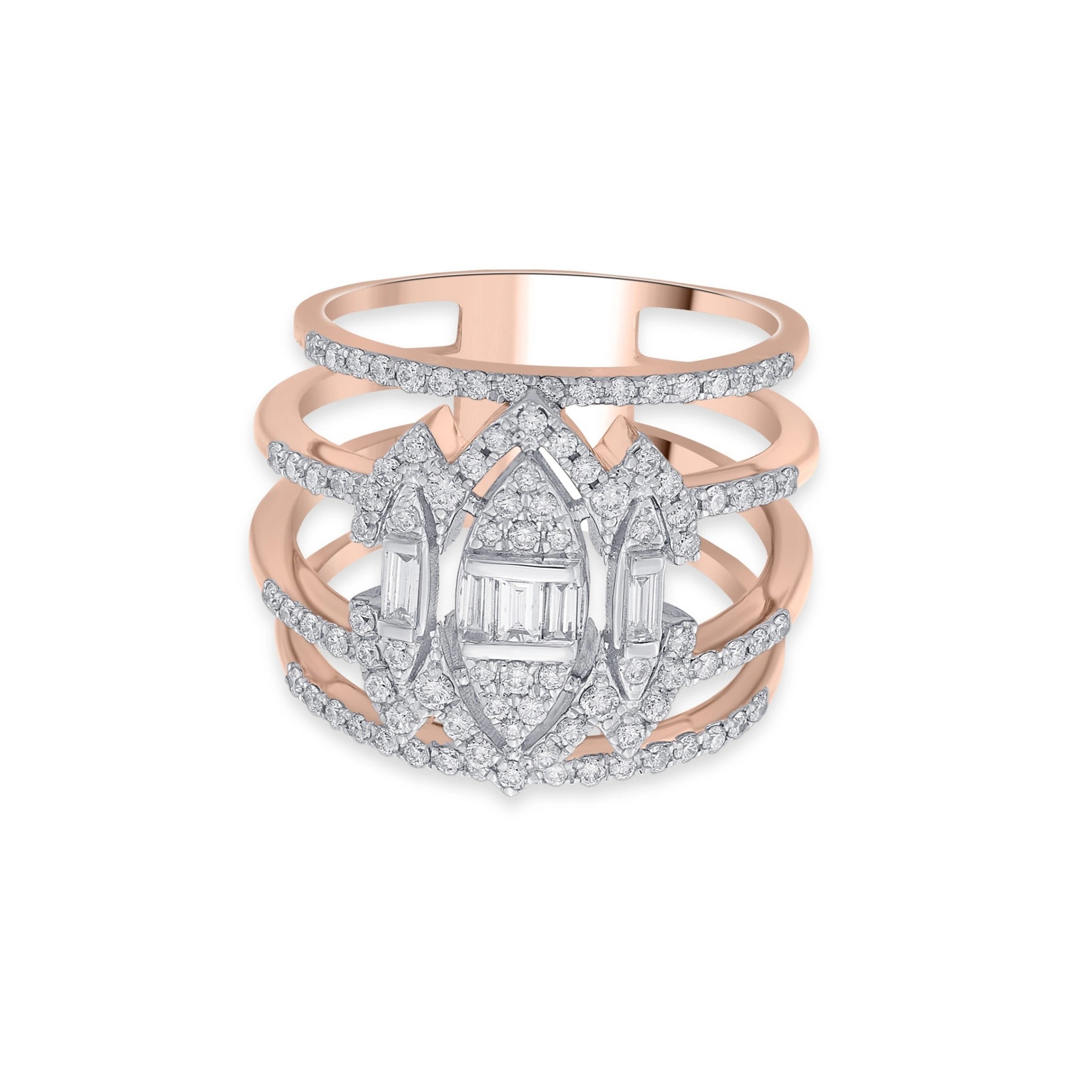 Enchante Regal Baguette Cluster Stack