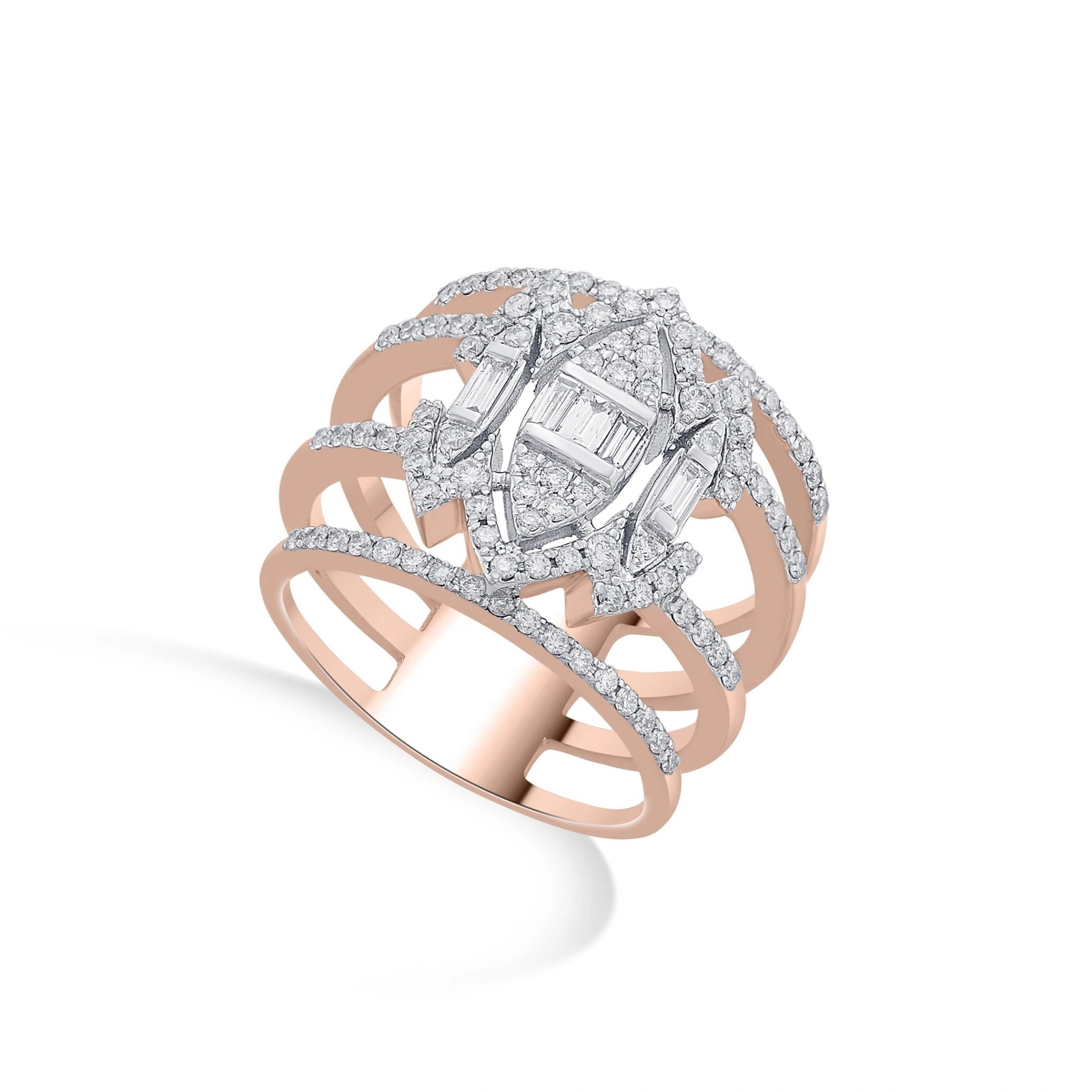 Enchante Regal Baguette Cluster Stack