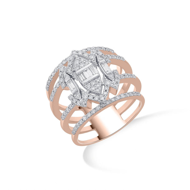 Enchante Regal Baguette Cluster Stack