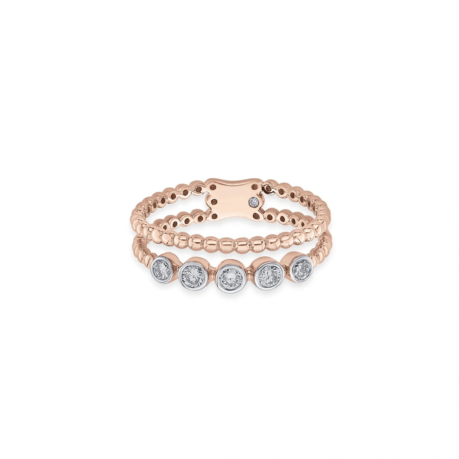 Soirée Bubble Brilliance Orbit Ring - Zen Diamond India