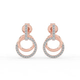 Celeste Amber Glow Drop Earrings