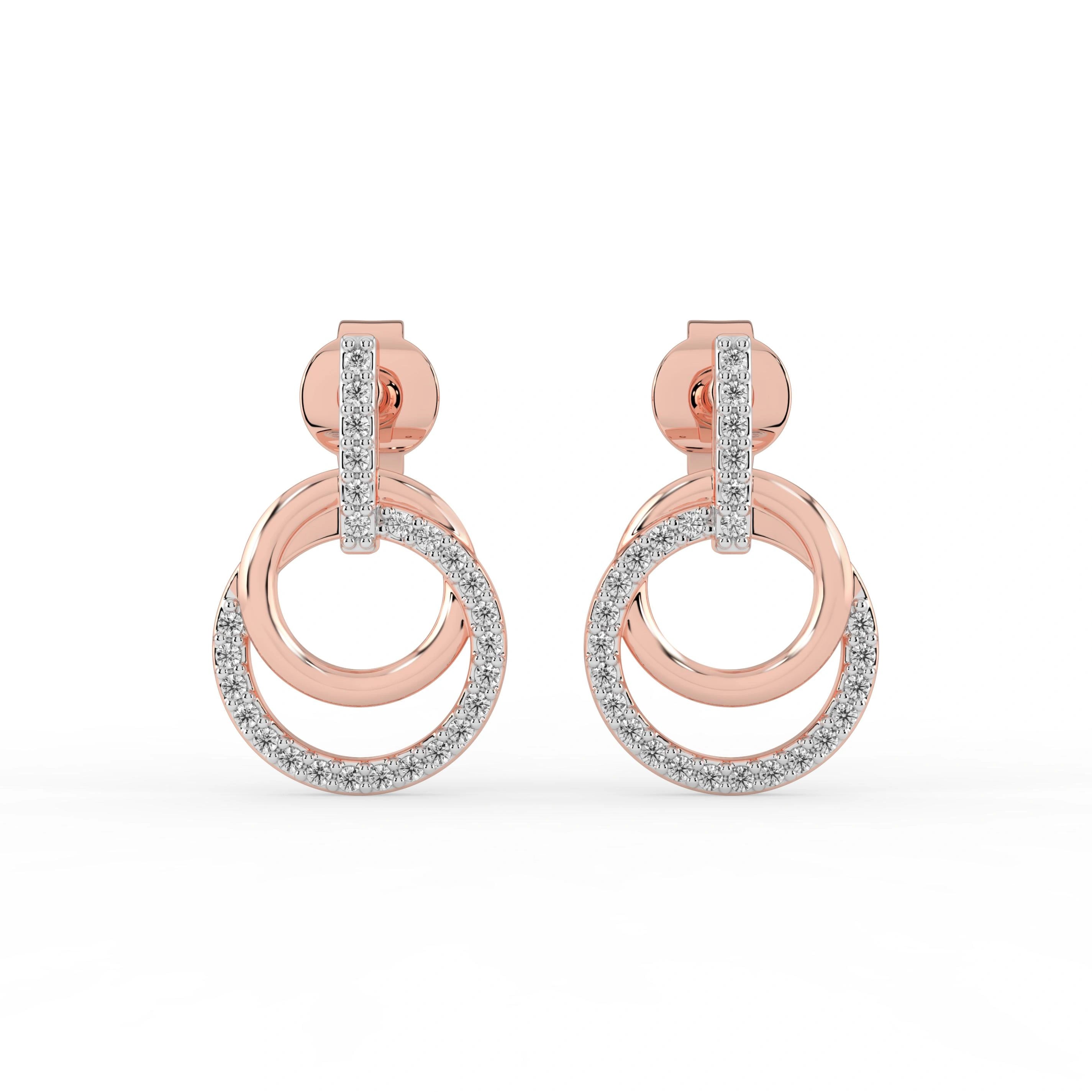 Celeste Amber Glow Drop Earrings