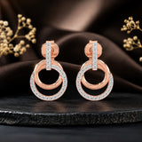 Celeste Amber Glow Drop Earrings
