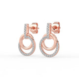 Celeste Amber Glow Drop Earrings