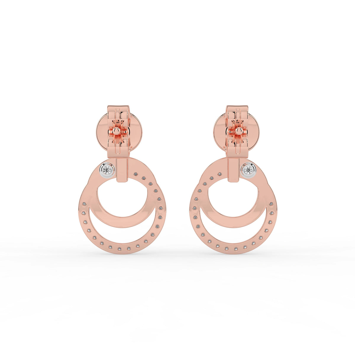 Celeste Amber Glow Drop Earrings