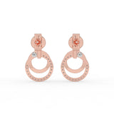 Celeste Amber Glow Drop Earrings