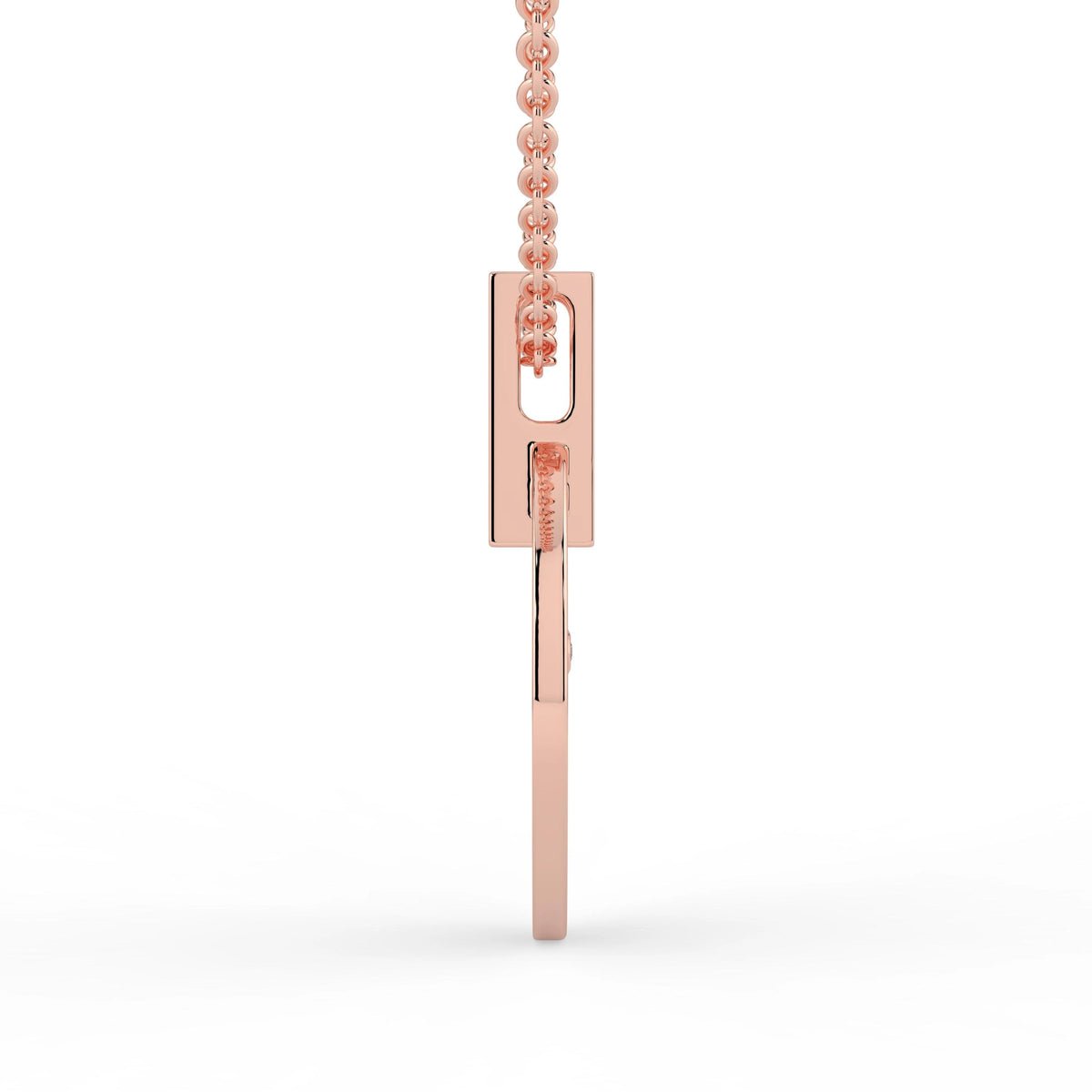 Celeste Luminous Layered Oval Drop Pendant