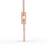 Celeste Luminous Layered Oval Drop Pendant