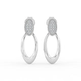 Celeste Luxe Oval Cascade Drops
