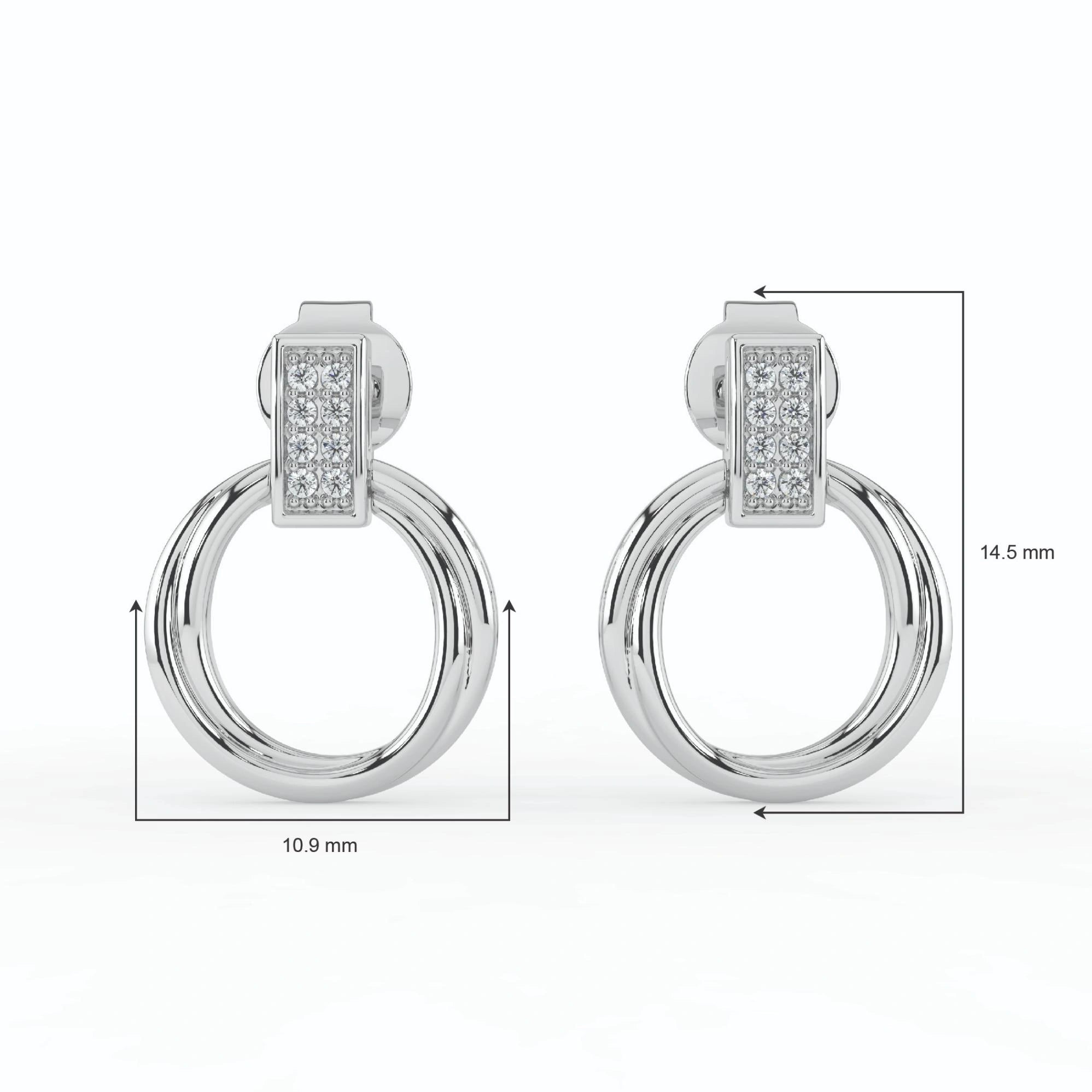 Celeste Chic Halo Loop Drops