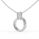Celeste Chic Curve Spark Pendant