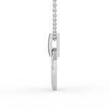 Celeste Chic Curve Spark Pendant