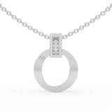Celeste Chic Curve Spark Pendant