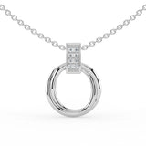 Celeste Chic Curve Spark Pendant