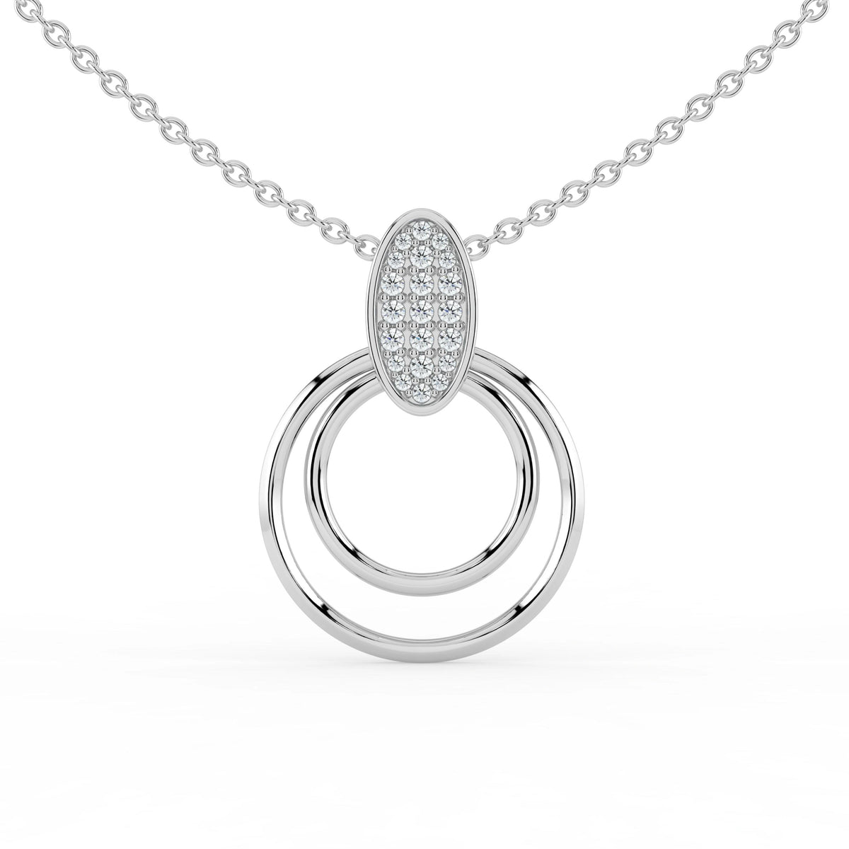 Celeste Radiant Glow Statement Pendant