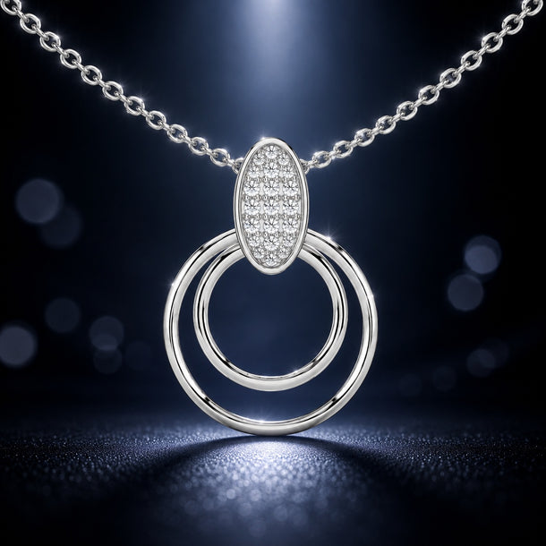 Celeste Radiant Glow Statement Pendant