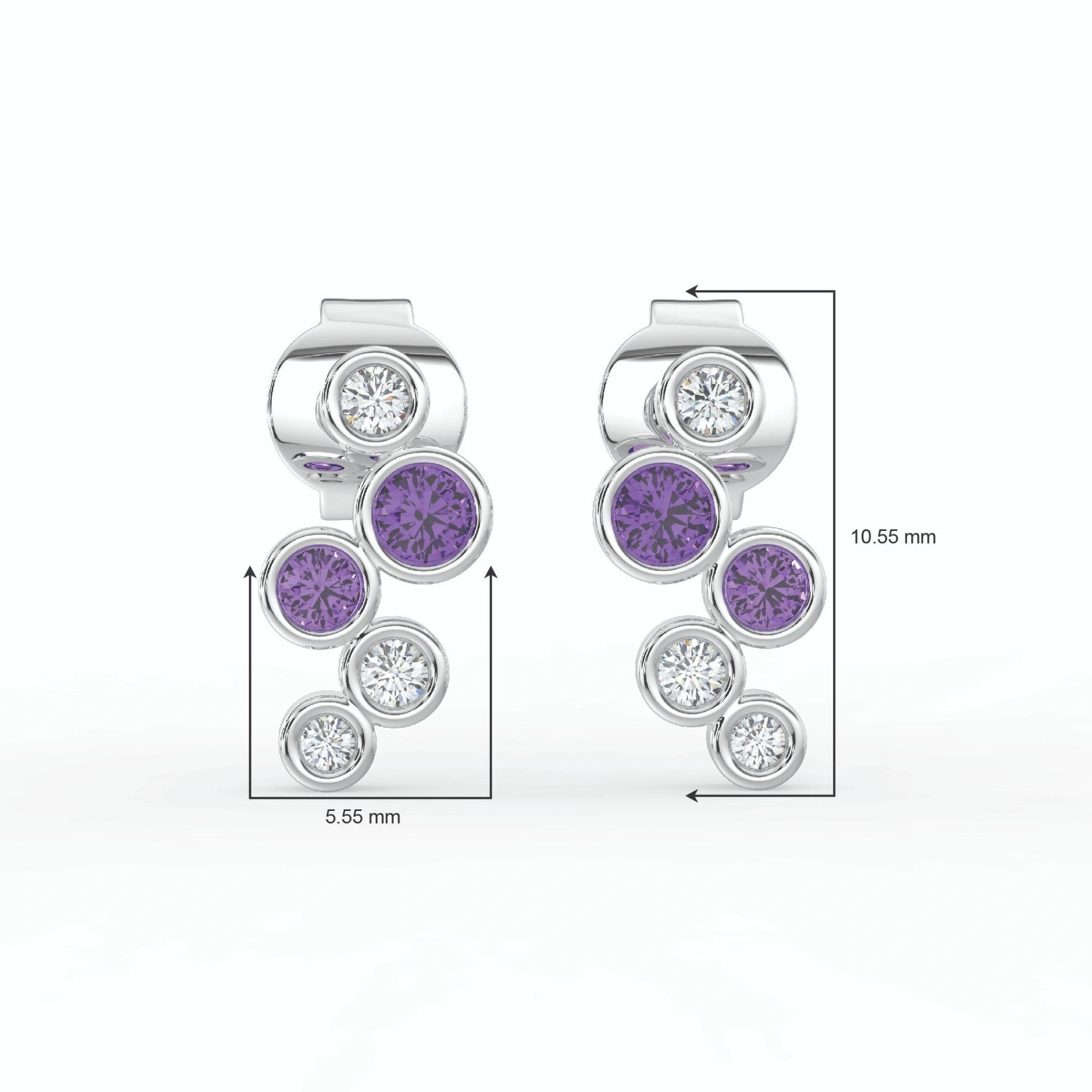 Celeste Dazzling Pear Halo Drop Earrings