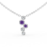 Celeste Cascading Spark Drop Pendant