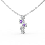 Celeste Cascading Spark Drop Pendant