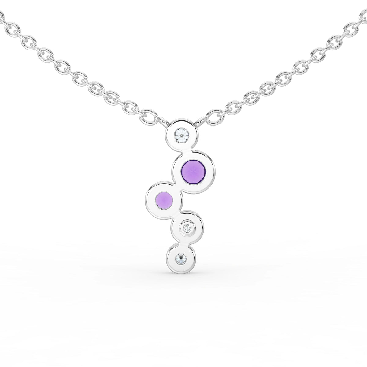 Celeste Cascading Spark Drop Pendant