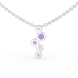 Celeste Cascading Spark Drop Pendant