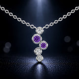 Celeste Cascading Spark Drop Pendant