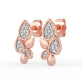 Celeste Spark Petal Studs