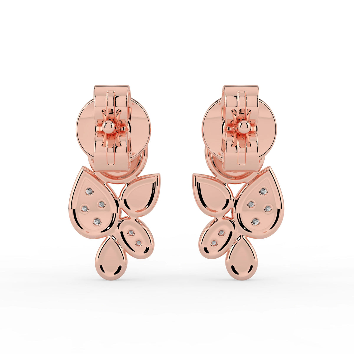 Celeste Spark Petal Studs