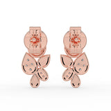 Celeste Spark Petal Studs
