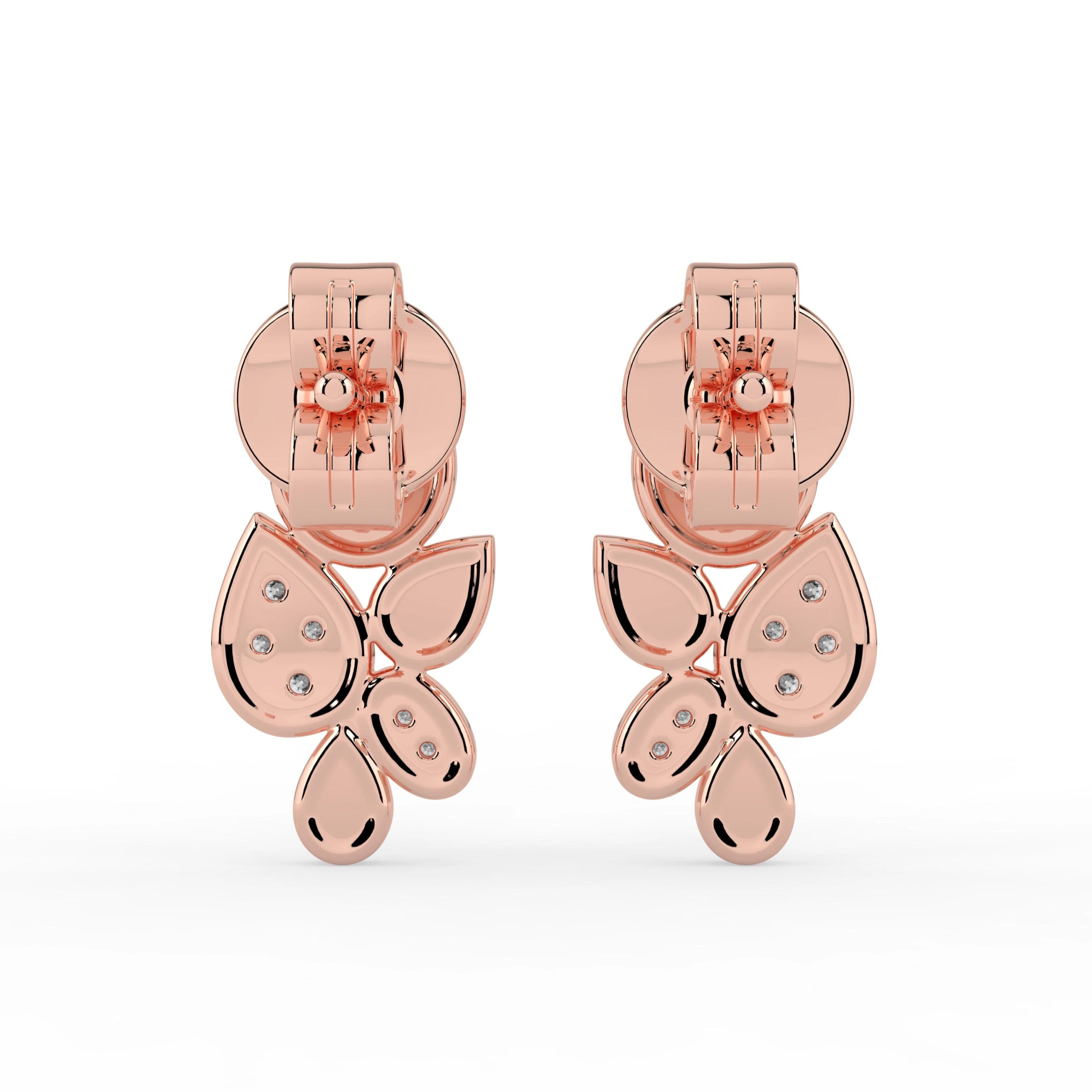 Celeste Spark Petal Studs