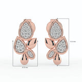 Celeste Spark Petal Studs