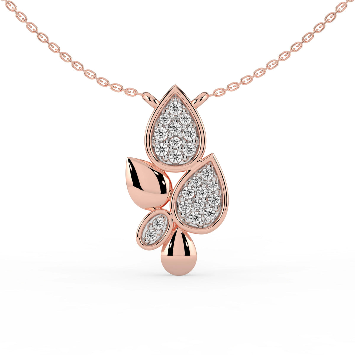Celeste Minimal Spark Stud Pendant