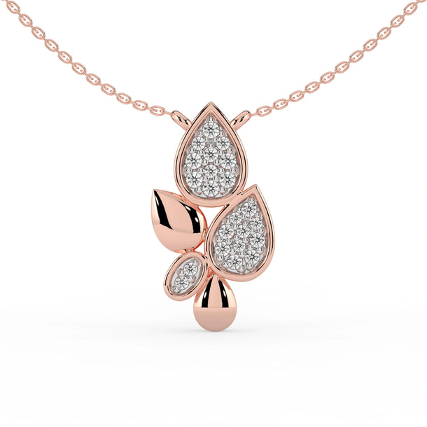 Celeste Minimal Spark Stud Pendant