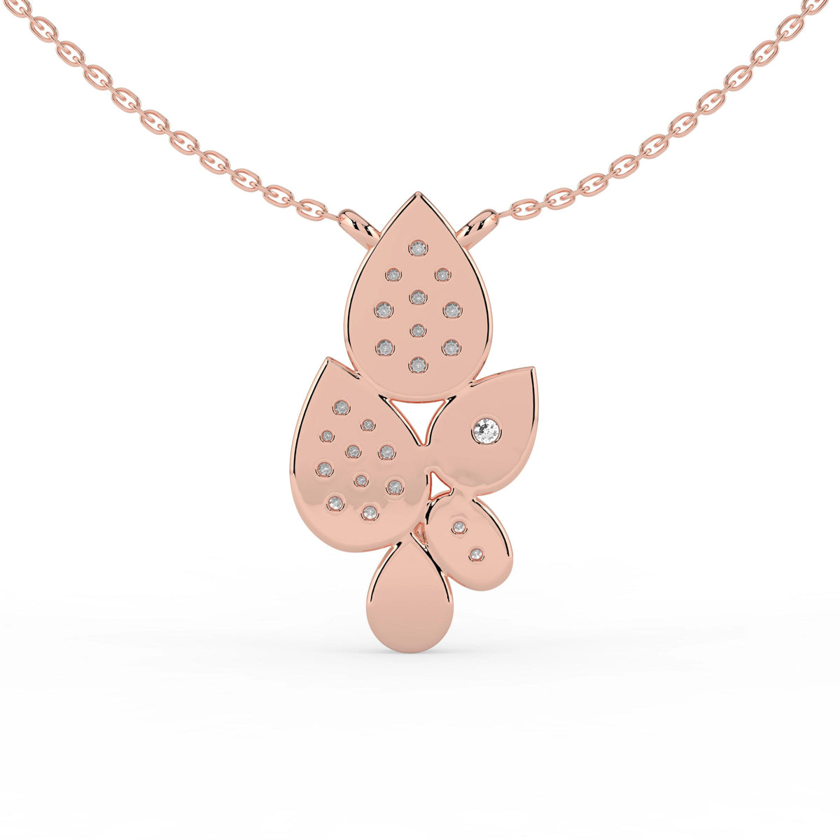 Celeste Minimal Spark Stud Pendant